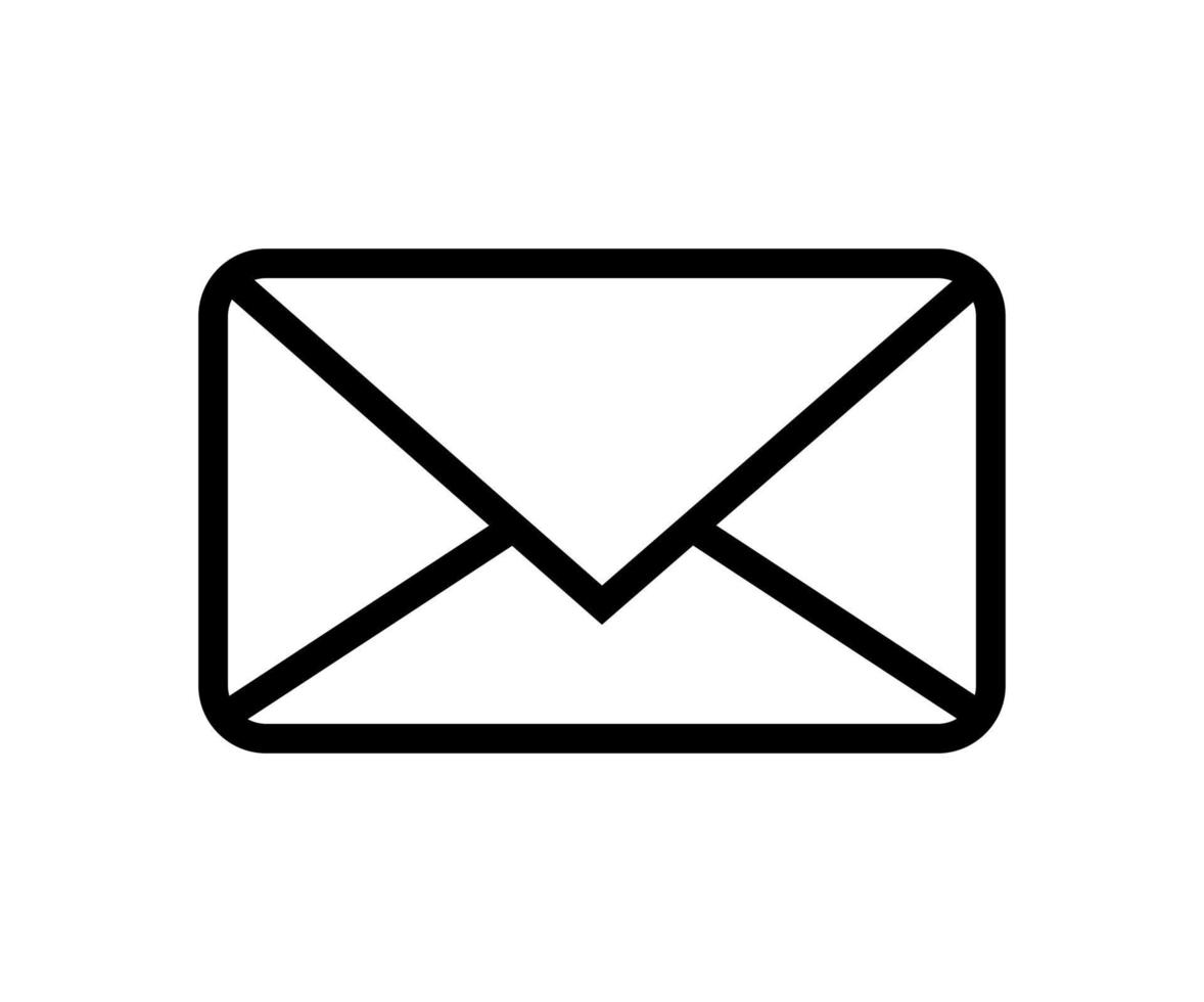 mail icon envelope sign email symbol free vector